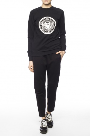 Bluza z nadrukiem z logo, zdjęcie 2 Bluza z nadrukiem z logo od Balmain